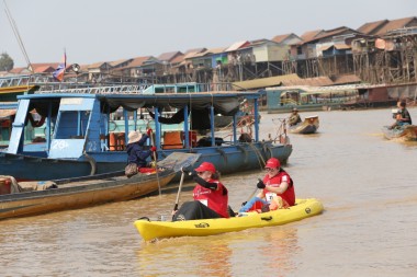 Team 21 / Raid Amazones Cambodge 2024 - J2 Canoe