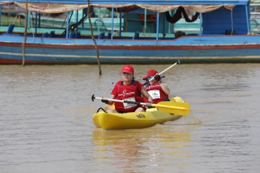 Team 23 / Raid Amazones Cambodge 2024 - J2 Canoe