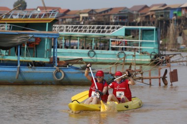 Team 28 / Raid Amazones Cambodge 2024 - J2 Canoe