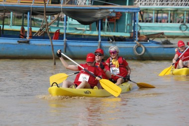 Team 301 / Raid Amazones Cambodge 2024 - J2 Canoe