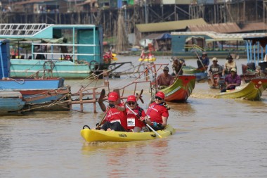 Team 304 / Raid Amazones Cambodge 2024 - J2 Canoe
