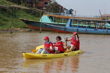 Team 305 / Raid Amazones Cambodge 2024 - J2 Canoe