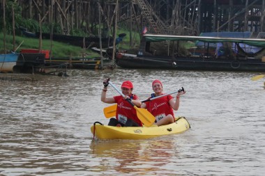 Team 306 / Raid Amazones Cambodge 2024 - J2 Canoe