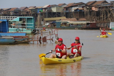 Team 306 / Raid Amazones Cambodge 2024 - J2 Canoe