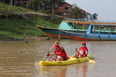 Team 31 / Raid Amazones Cambodge 2024 - J2 Canoe