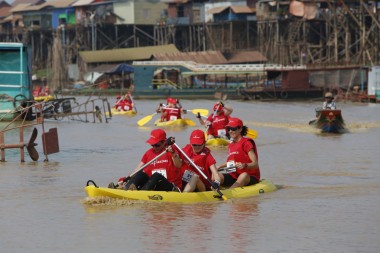 Team 313 / Raid Amazones Cambodge 2024 - J2 Canoe