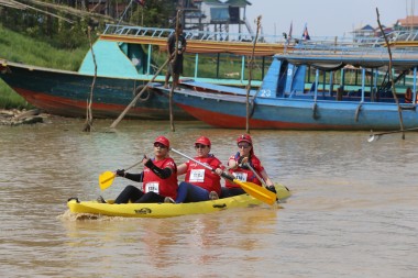 Team 318 / Raid Amazones Cambodge 2024 - J2 Canoe