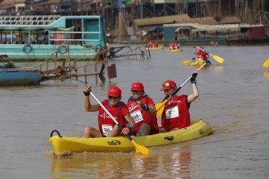 Team 320 / Raid Amazones Cambodge 2024 - J2 Canoe