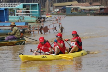Team 322 / Raid Amazones Cambodge 2024 - J2 Canoe