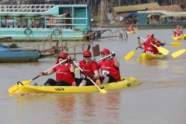 Team 323 / Raid Amazones Cambodge 2024 - J2 Canoe
