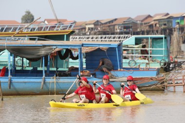 Team 340 / Raid Amazones Cambodge 2024 - J2 Canoe