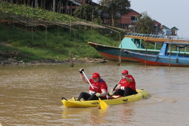 Team 04 / Raid Amazones Cambodge 2024 - J2 Canoe