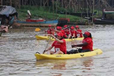 Team 41 / Raid Amazones Cambodge 2024 - J2 Canoe