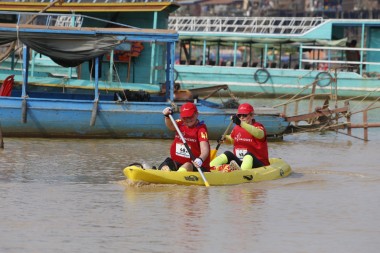 Team 48 / Raid Amazones Cambodge 2024 - J2 Canoe