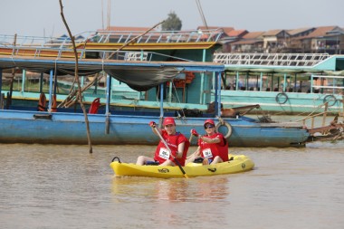 Team 05 / Raid Amazones Cambodge 2024 - J2 Canoe