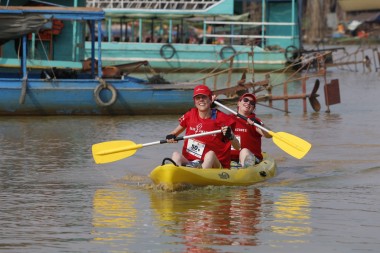 Team 50 / Raid Amazones Cambodge 2024 - J2 Canoe