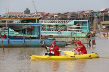 Team 56 / Raid Amazones Cambodge 2024 - J2 Canoe