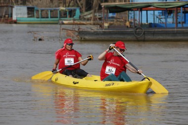 Team 62 / Raid Amazones Cambodge 2024 - J2 Canoe