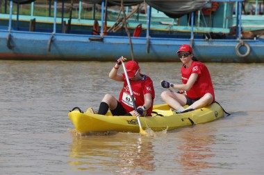 Team 63 / Raid Amazones Cambodge 2024 - J2 Canoe