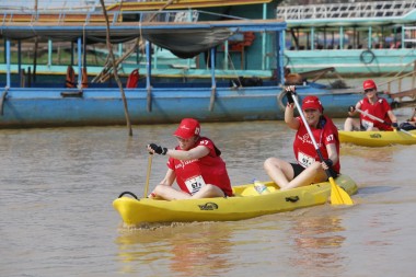 Team 67 / Raid Amazones Cambodge 2024 - J2 Canoe