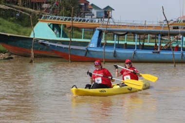 Team 74 / Raid Amazones Cambodge 2024 - J2 Canoe