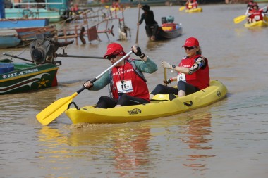 Team 75 / Raid Amazones Cambodge 2024 - J2 Canoe