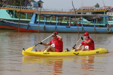 Team 79 / Raid Amazones Cambodge 2024 - J2 Canoe