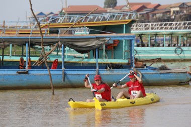 Team 08 / Raid Amazones Cambodge 2024 - J2 Canoe