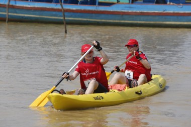 Team 89 / Raid Amazones Cambodge 2024 - J2 Canoe