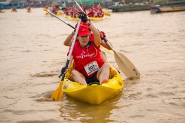 Team 307 / Raid Amazones Cambodge 2024 - J2 Canoe