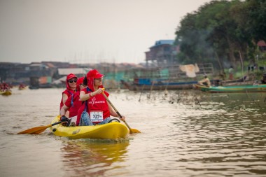 Team 329 / Raid Amazones Cambodge 2024 - J2 Canoe