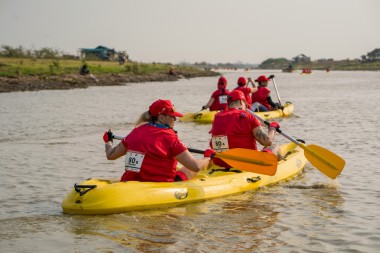 Team 80 / Raid Amazones Cambodge 2024 - J2 Canoe