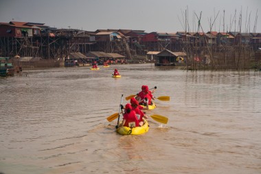 Team 321 / Raid Amazones Cambodge 2024 - J2 Canoe