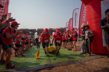 Team 60 / Raid Amazones Cambodge 2024 - J2 Canoe