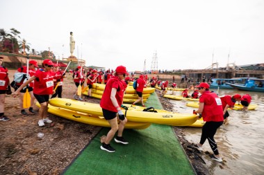 Team 313 / Raid Amazones Cambodge 2024 - J2 Canoe