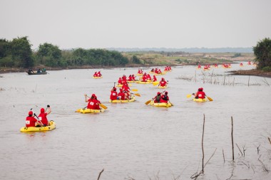 Team 95 / Raid Amazones Cambodge 2024 - J2 Canoe