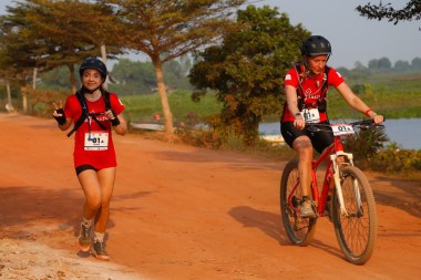 Team 01 / Raid Amazones Cambodge 2024 - J3 Bike and Run