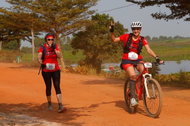 Team 17 / Raid Amazones Cambodge 2024 - J3 Bike and Run