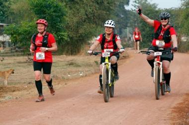 Team 22 / Raid Amazones Cambodge 2024 - J3 Bike and Run