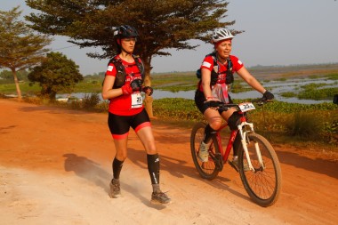 Team 25 / Raid Amazones Cambodge 2024 - J3 Bike and Run