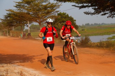 Team 26 / Raid Amazones Cambodge 2024 - J3 Bike and Run