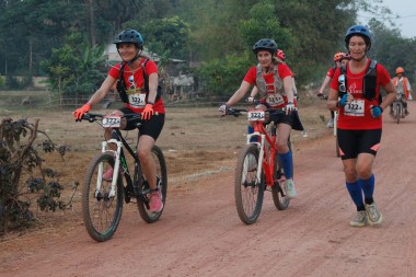 Team 322 / Raid Amazones Cambodge 2024 - J3 Bike and Run