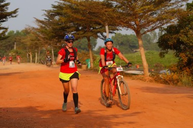Team 33 / Raid Amazones Cambodge 2024 - J3 Bike and Run