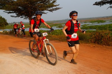 Team 34 / Raid Amazones Cambodge 2024 - J3 Bike and Run