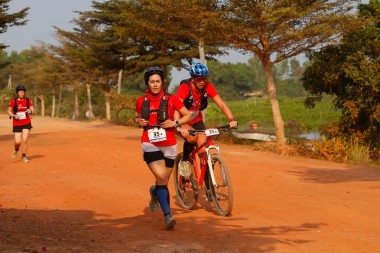 Team 35 / Raid Amazones Cambodge 2024 - J3 Bike and Run
