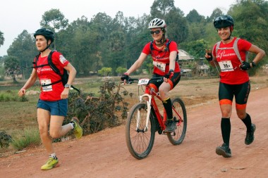 Team 36 / Raid Amazones Cambodge 2024 - J3 Bike and Run