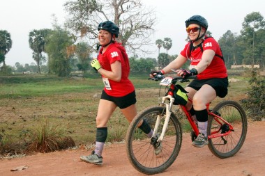 Team 38 / Raid Amazones Cambodge 2024 - J3 Bike and Run