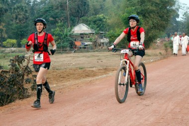 Team 45 / Raid Amazones Cambodge 2024 - J3 Bike and Run