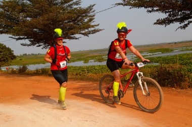 Team 48 / Raid Amazones Cambodge 2024 - J3 Bike and Run