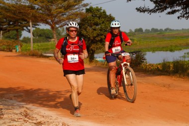 Team 54 / Raid Amazones Cambodge 2024 - J3 Bike and Run